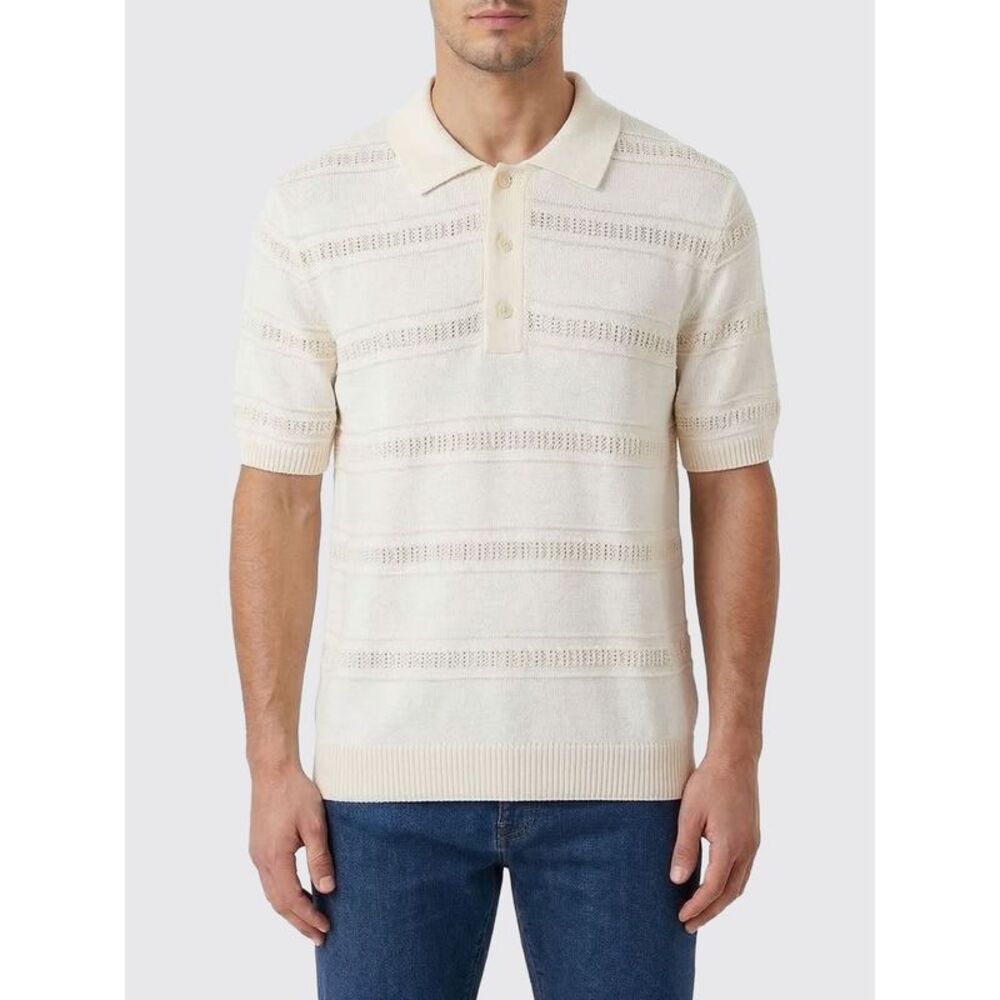 Lardini Polo Shirt Men Beige
